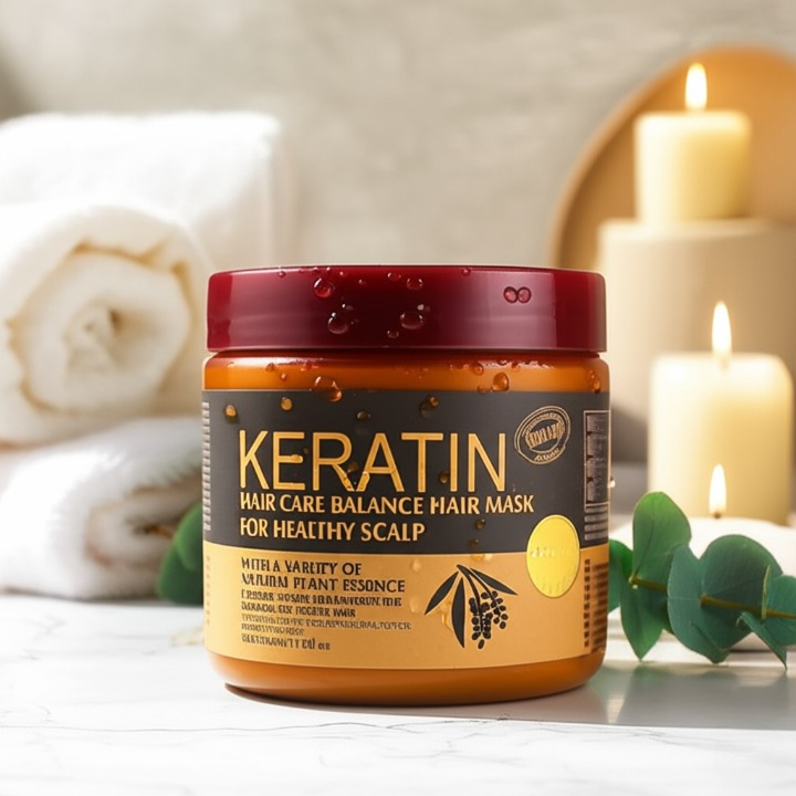 Keratin Hair Mask Treatment – Deep Repair & Strengthening Formula With Nourishing Keratin Complex | Rmaged Hair, Enhances Shine, Controls Frizz & Protects Color-treated Hair – Profestores Daessional Salon-quality Care At Home 300ml