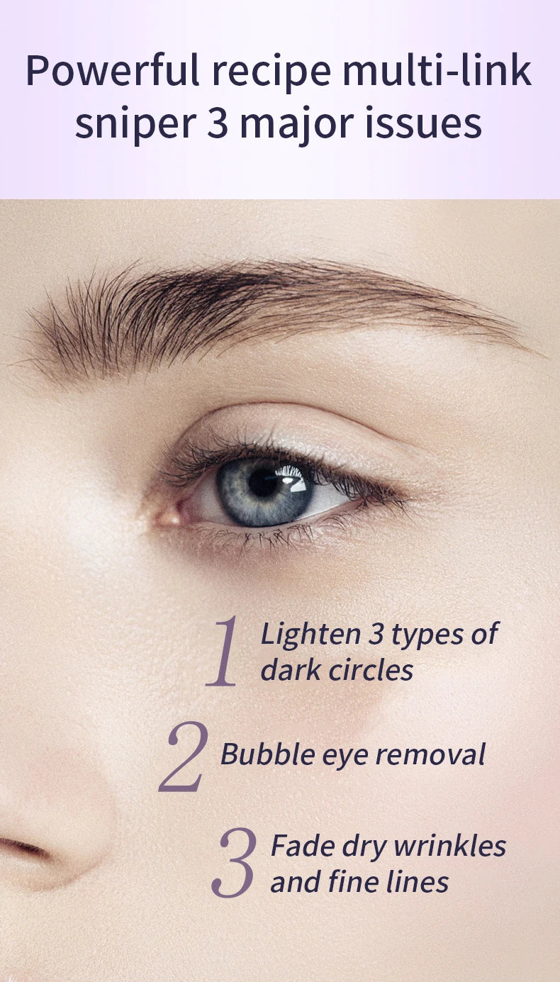 OCHEAL Anti Wrinkle Eye Cream with Roller -Hydrates & Reduces Dark Circles